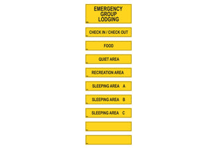 Group Lodging Signage Set (SIGN1016)