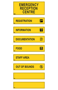 Reception Centre Signage Set - Basic (SIGN1030)