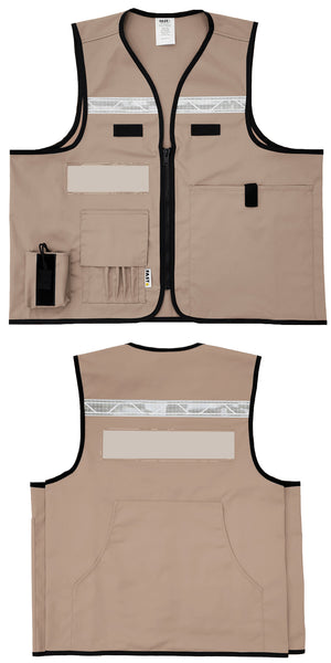 Incident Command (ICS) Vest (VEST1017.5) Poly Cotton | Deluxe Identification Vest
