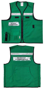 Incident Command (ICS) Vest (VEST1017.5) Poly Cotton | Deluxe Identification Vest