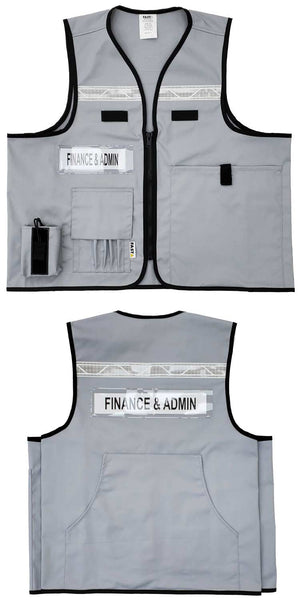 Incident Command (ICS) Vest (VEST1017.5) Poly Cotton | Deluxe Identification Vest